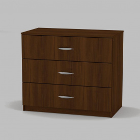 Комод Компаніт Комод-3Б 910x782x493 горіх