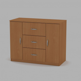 Комод Компаніт Комод-3+2 1110x891x493 бук