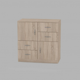 Комод Компанит Комод-2+4 836x850x448 дуб Сонома