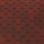 Битумная черепица NORDLAND Top Shingle Smalto 1000х337 мм красная с тенью Киев