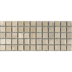Мозаїка мармурова матова MOZ DE LUX STONE C-MOS TRAVERTINE LUANA 15х15х15 мм Запоріжжя