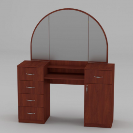 Туалетний столик Компанит Трюмо-5 1400х1700х420 мм яблуко