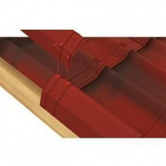 Чипец модельный Onduvilla 1040 мм красный 3D Ирпень