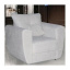 Кресло мягкое Мебель Прогресс Оскар 730x630x810 мм серый Херсон