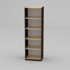 Книжный шкаф Компанит КШ-1 1950x612x448 мм венге Сумы
