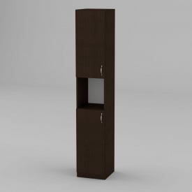 Книжкова шафа Компанит КШ-10 1950x366x350 мм венге