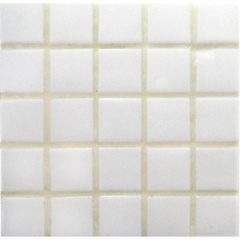 Мозаика VIVACER FA59R для ванной комнаты на бумаге 32,7x32,7 cм белая Луцк