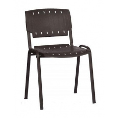 Офисный стул АМF Призма пластик черный 540х635х825 мм черный Кропивницкий
