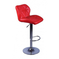 Барный стул AMF Венсан к/з красный (FT-902A) 430х480х1070 мм Сумы
