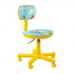 Детское кресло AMF Свити Пони бирюзовые 102 600x600x700 мм желтый Запорожье