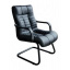 Кресло AMF Атлантис CF кожа Сплит черная 62x72x102 см Черновцы
