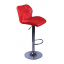 Барный стул AMF Венсан к/з красный (FT-902A) 430х480х1070 мм Полтава