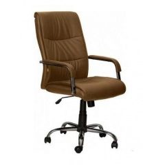 Кресло AMF Рио HB PU коричневый 69x59x92 см Ровно