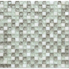 Мозаїка мармур скло VIVACER 1,5х1,5 DAF3 30х30 см Київ