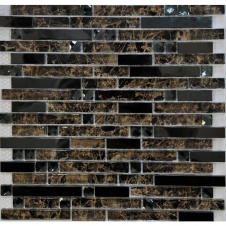 Мозаїка мармур скло VIVACER Mix L1150 30х30 см