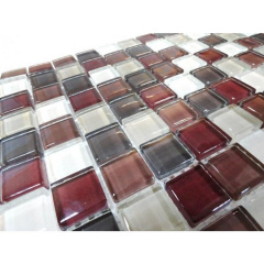 Мозаика стеклянная Vivacer MixC05 2,5х2,5 cм 30х30 cм Бердичев