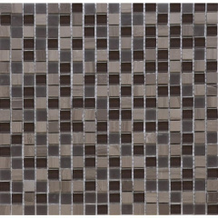 Мозаїка мармур скло VIVACER SYNmix01 1,5х1,5 см 30,15х30,15 см Рівне