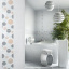 Керамічна плитка Inter Cerama CONFETTI для стін 23x40 см сірий Київ