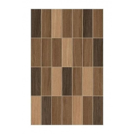 Плитка керамічна Golden Tile Karelia Mosaic для стін 250х400 мм коричневий (І57161)