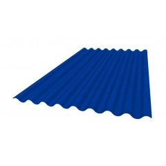 Покрівельний лист Керамопласт Класичний 1200х250х5 мм синій Кропивницький