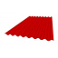Покрівельний лист Керамопласт Класичний 2000х870х4,5 мм червоний Чернігів