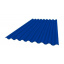 Кровельный лист Керамопласт Классический 1200х250х5 мм синий Полтава