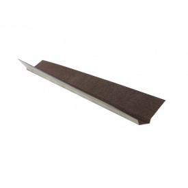 Декоративная планка ендовы QueenTile 2 м brown