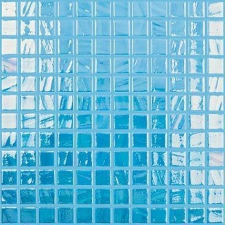 Мозаїка скляна Vidrepur Titanium SKY BLUE/TURQUOISE 733 300х300 мм