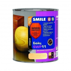 Бейц алкидный SMILE SWP-11 WOOD PROTECT Elite 0,75 л каштан Киев