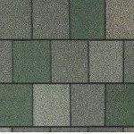 Битумная черепица IKO Crowne Slate 1000*336 мм Greystone Jade