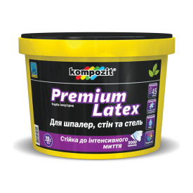 Краска интерьерная Kompozit Premium Latex C матовая 9 л