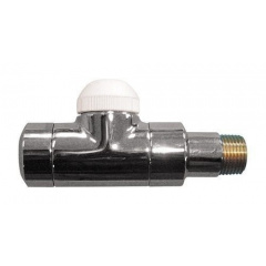 Термостатический клапан HERZ DE LUXE TS-90 проходной Rp 1/2xR 1/2 черный матовый (1792349) Херсон