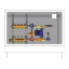 Шкаф управления для систем напольного отопления HERZ COMPACTFLOOR 230 В 3 отвода (3F53103) Киев