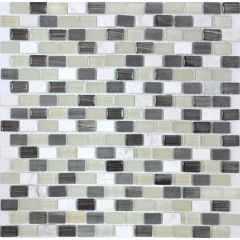 Мозаика из мрамора и стекла VIVACER DAF16 300x300 мм Черкассы