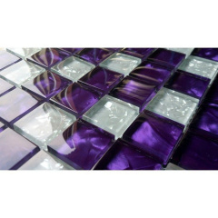 Мозаїка скляна VIVACER MIX VIOLET 300x300 мм Київ