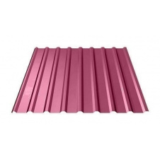 Профнастил Ruukki T20 Polyester 17,5 мм червоне вино