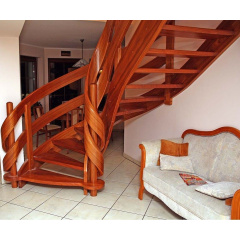 Спиральная лестница с гнутыми элементами Винница