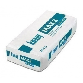 Штукатурка Knauf Mak3 4 мм 30 кг натурально белая