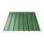 Профнастил Ruukki Т15-115 Polyester фасадный 13,5 мм зеленый Херсон