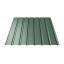 Профнастил Ruukki Т15-115 Polyester matt фасадный 13,5 мм темно-зеленый Житомир