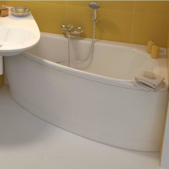 Ванна акриловая RAVAK Avocado асимметричная 150x75 см правая Ромны