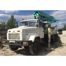 Оренда автобетононасосу Putzmeister стріла 37 метрів. , замовлення від 2х годин