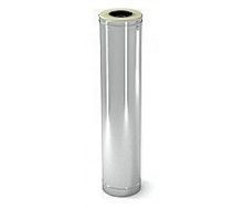 Труба для димоходу з теплоізоляцією нерж/нерж Версія Люкс L-0 5 м 0 8 мм D 100-300 мм