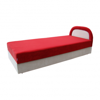 Кровать Вика Ривьера 90 с матрасом матрасная ткань 90х202х80 см