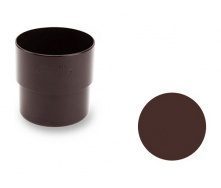 Соединительная муфта Galeco PVC SP080 80х84 мм шоколадно-коричневый