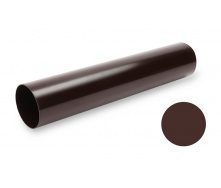Водосточная труба Galeco PVC SP080 80х4000 мм шоколадно-коричневый
