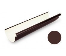 Желоб водосточный Galeco PVC 110/80 107х4000 мм шоколадно-коричневый
