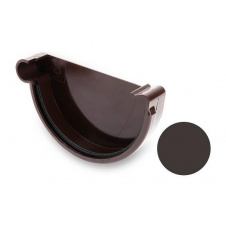 Заглушка ліва Galeco PVC 90/50 90 мм темно-коричневий