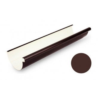 Желоб водосточный Galeco PVC 110/80 107х4000 мм шоколадно-коричневый