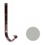 Кронштейн желоба металлический Galeco PVC 150/100 148х335 мм светло-серый Житомир